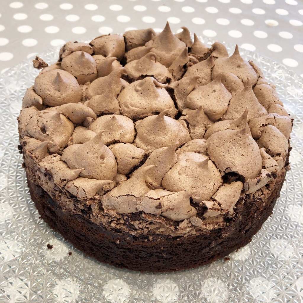 Gâteau chocolat meringué