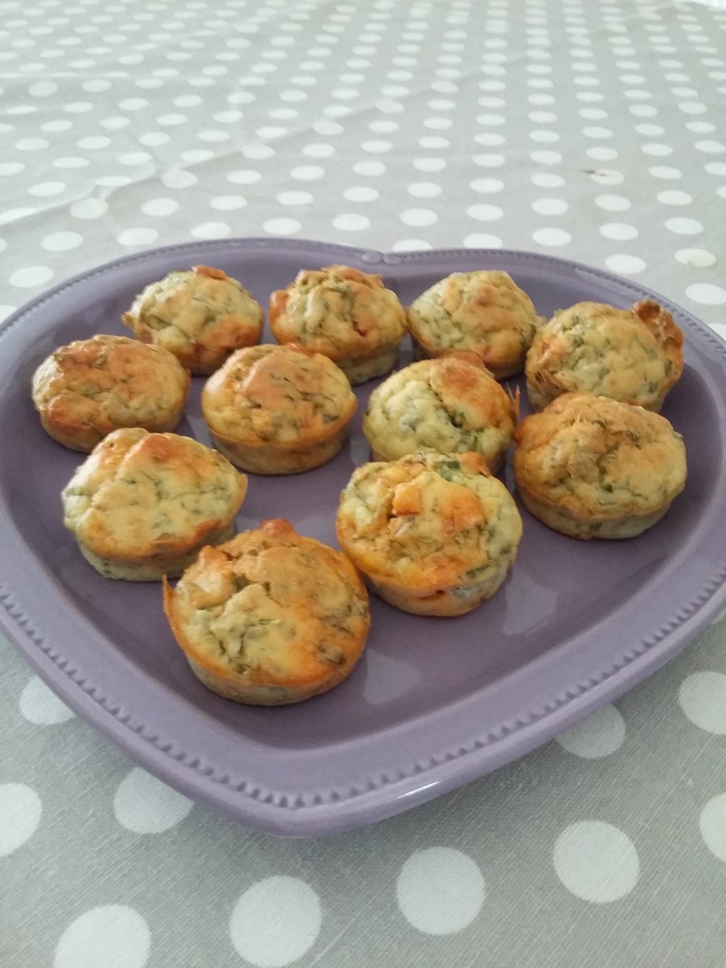Muffins chorizo, roquette et&nbsp;parmesan
