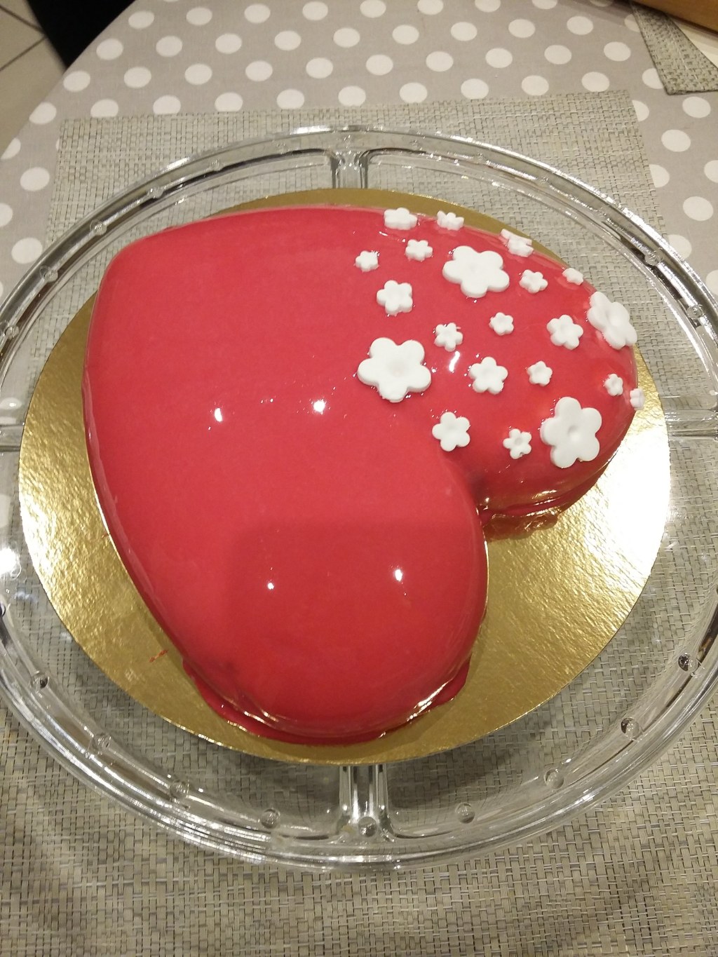 Entremet framboises, coco&nbsp;dacquoise