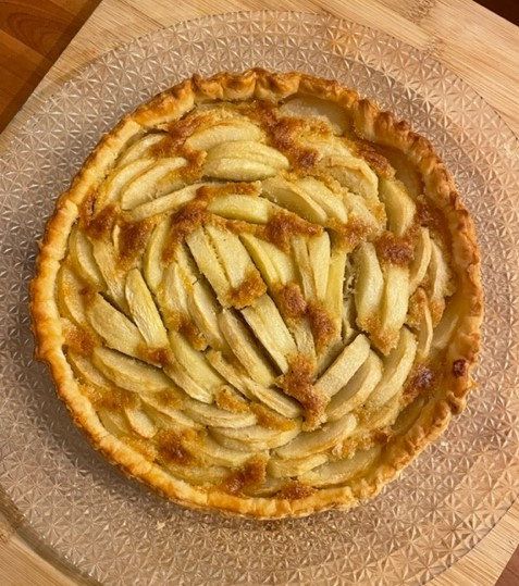 Tarte amandine aux&nbsp;pommes
