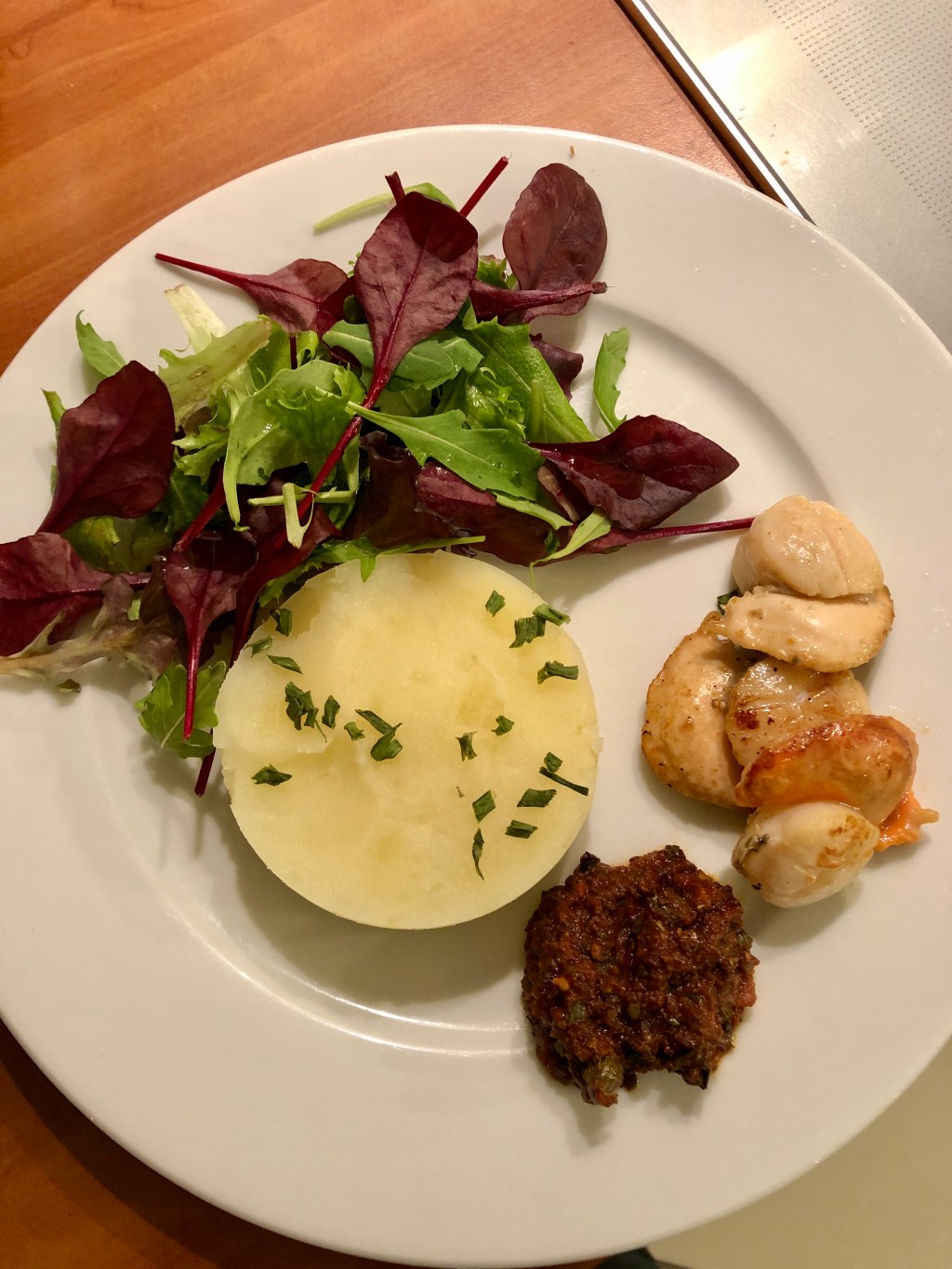 Noix de Saint Jacques au citron accompagnées d&rsquo;une&nbsp;grassoise