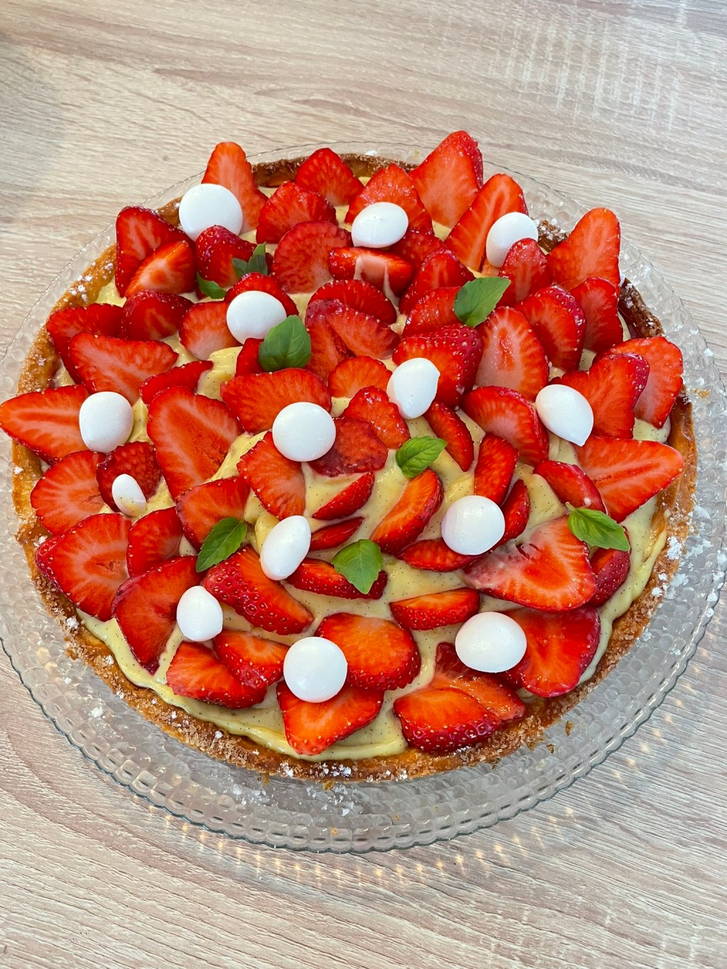 Tarte aux fraises