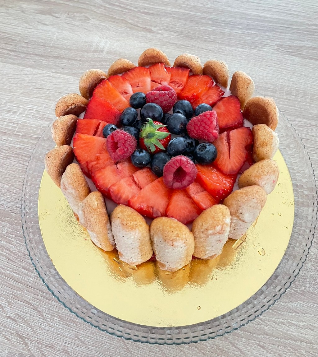 Charlotte aux fraises