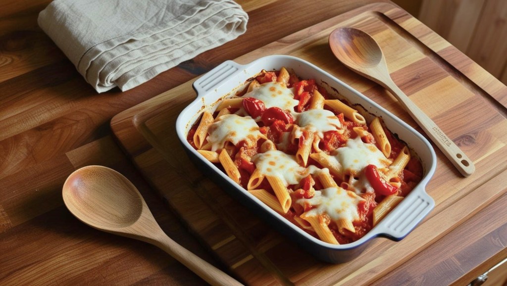 Lunch box méditerranéenne : Pâtes, ratatouille&nbsp;maison