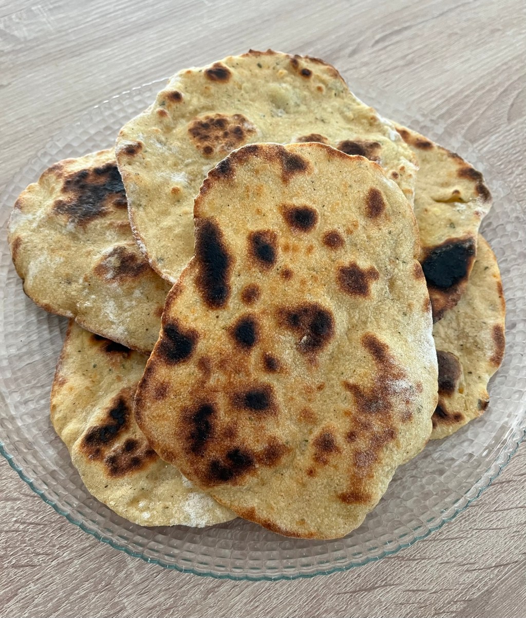 Naans faciles : Parfaits pour dips et&nbsp;pizzas