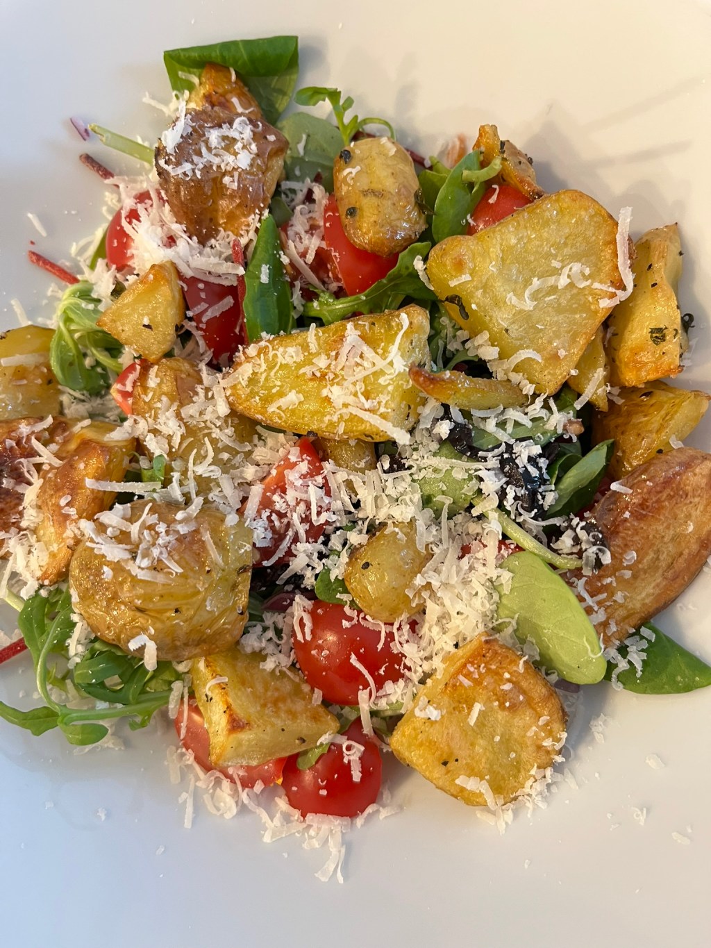 Salade de pommes de terre rôties &&nbsp;gremolata