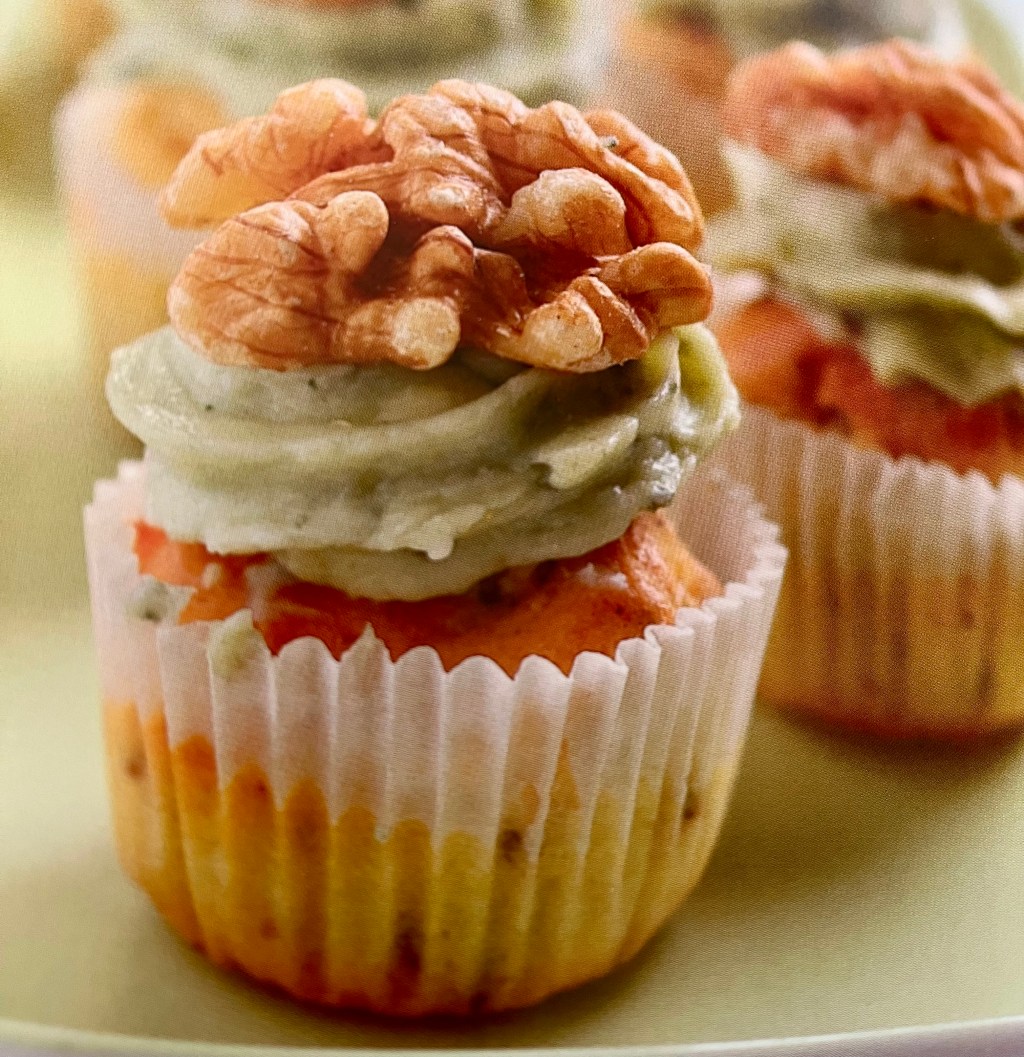 Cupcake au noix&nbsp;-roquefort